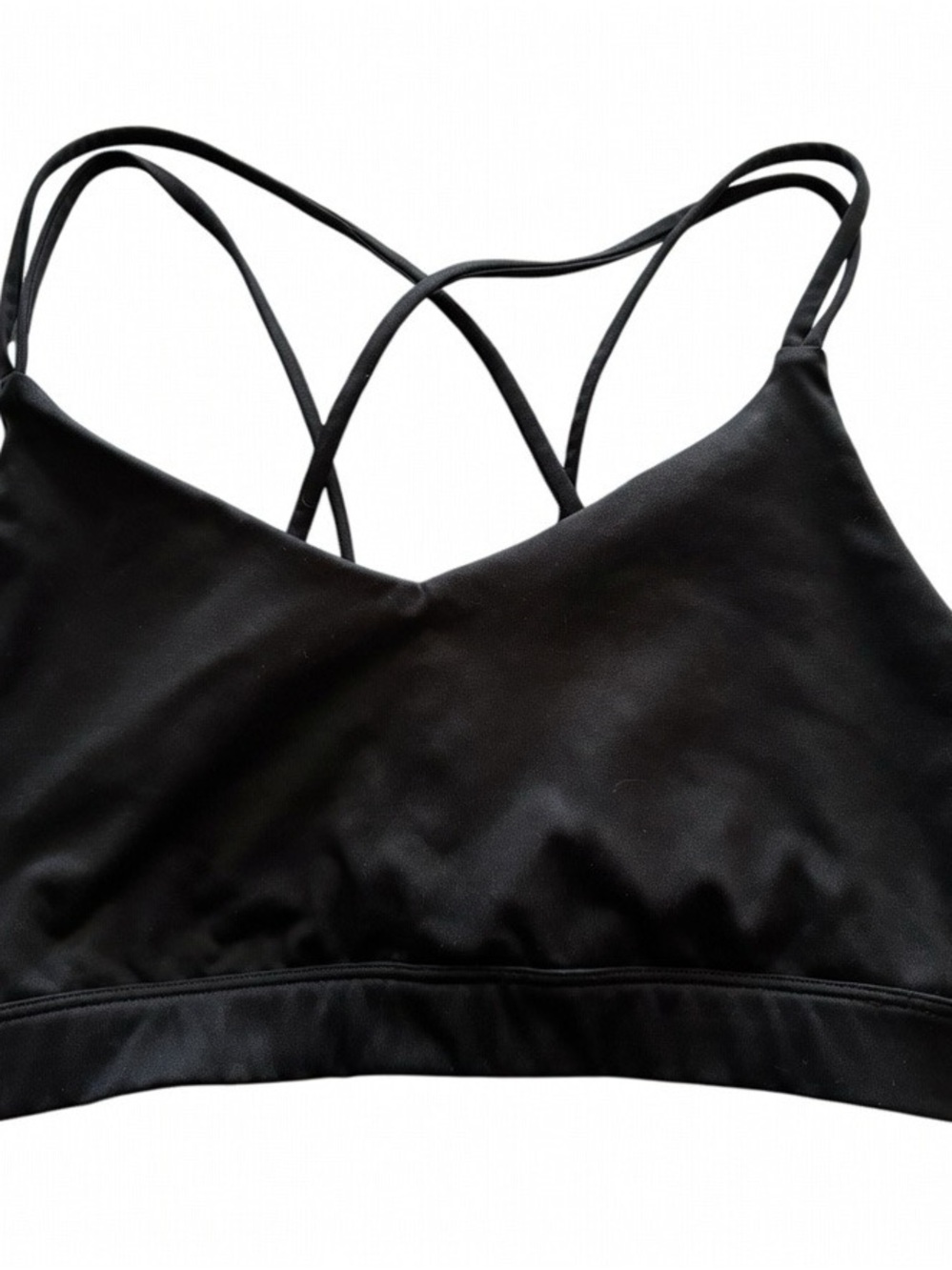 RESERVED Black n Rust Orange
Sports Bras Source Unknown Black Strappy Sports Bra
